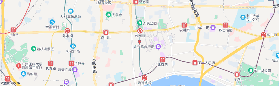 广州起义路_公交站地图_广州公交_妙搜公交查询2024