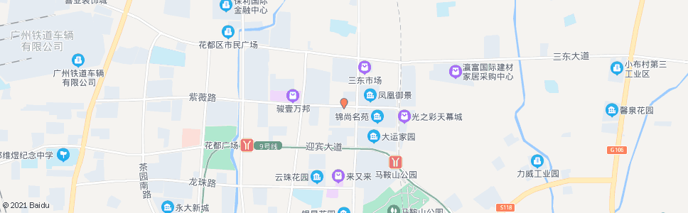 广州骏威小学_公交站地图_广州公交_妙搜公交查询2024