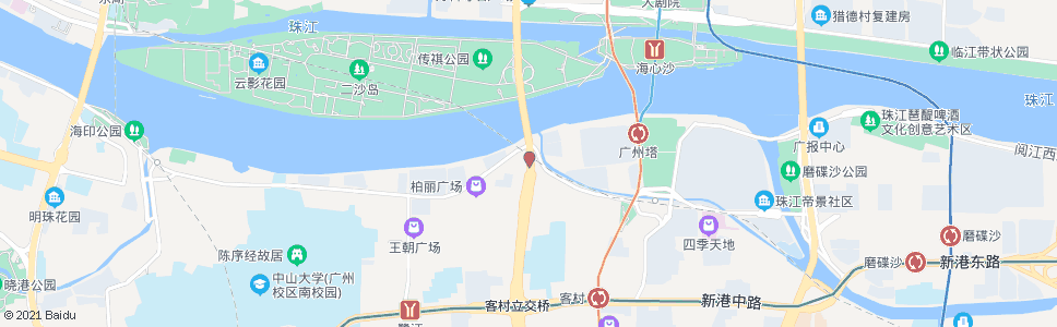 广州容奇大桥(桥西路)_公交站地图_广州公交_妙搜公交查询2024