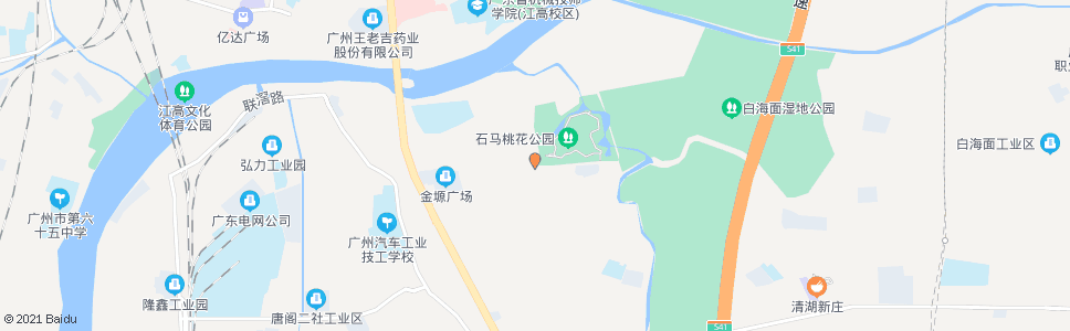 广州马岗岭街口_公交站地图_广州公交_妙搜公交查询2024