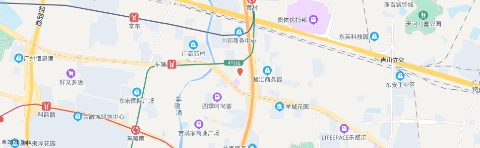 广州黄村西路_公交站地图_广州公交_妙搜公交查询2024