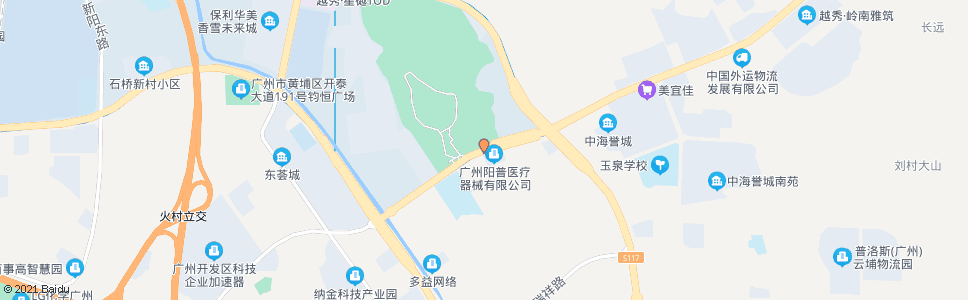 广州植树公园_公交站地图_广州公交_妙搜公交查询2024