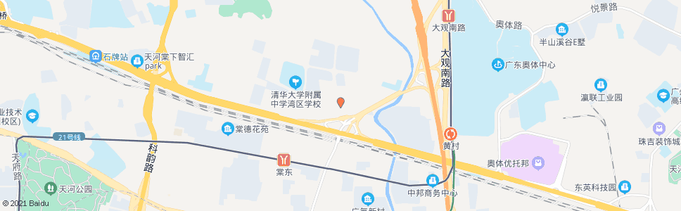 广州广氮花园南_公交站地图_广州公交_妙搜公交查询2024