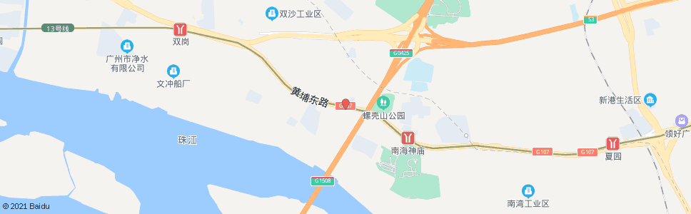 广州BRT沙浦_公交站地图_广州公交_妙搜公交查询2024