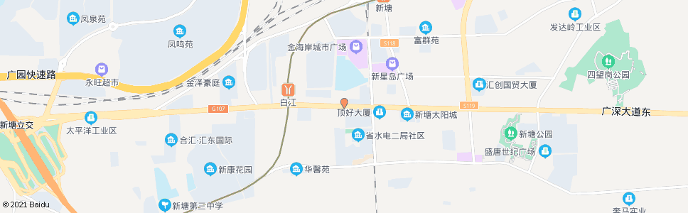 广州新景路_公交站地图_广州公交_妙搜公交查询2024