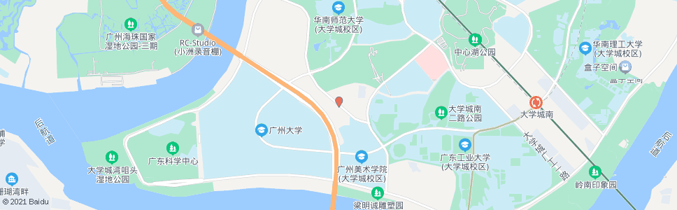 广州市国家档案馆南(大学城)_公交站地图_广州公交_妙搜公交查询2024