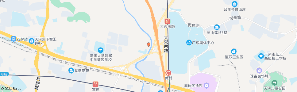 广州沐陂路_公交站地图_广州公交_妙搜公交查询2024