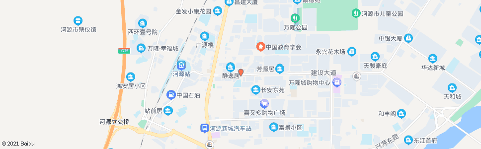 河源市二小路口_公交站地图_河源公交_妙搜公交查询2024