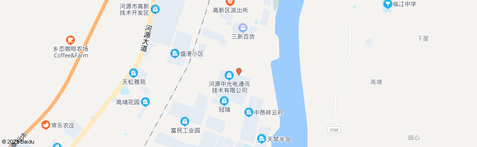 河源科技六路_公交站地图_河源公交_妙搜公交查询2024