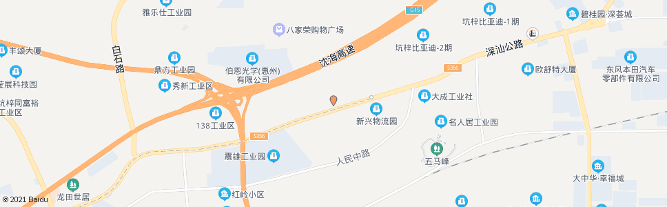 惠州金沙市场_公交站地图_惠州公交_妙搜公交查询2024