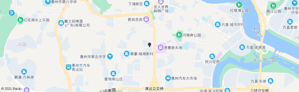 惠州鲁惠饭店_公交站地图_惠州公交_妙搜公交查询2024