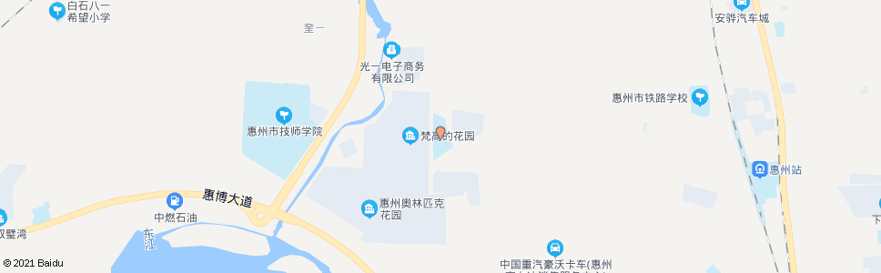 惠州实验中学附属学校_公交站地图_惠州公交_妙搜公交查询2025