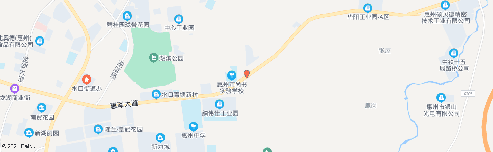 惠州鹿岗村路口_公交站地图_惠州公交_妙搜公交查询2024