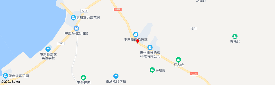 惠州小屯村_公交站地图_惠州公交_妙搜公交查询2024