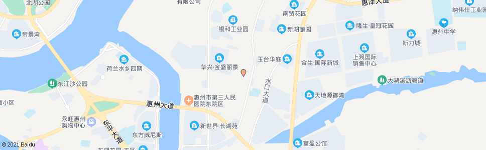 惠州湖西三路路口_公交站地图_惠州公交_妙搜公交查询2024