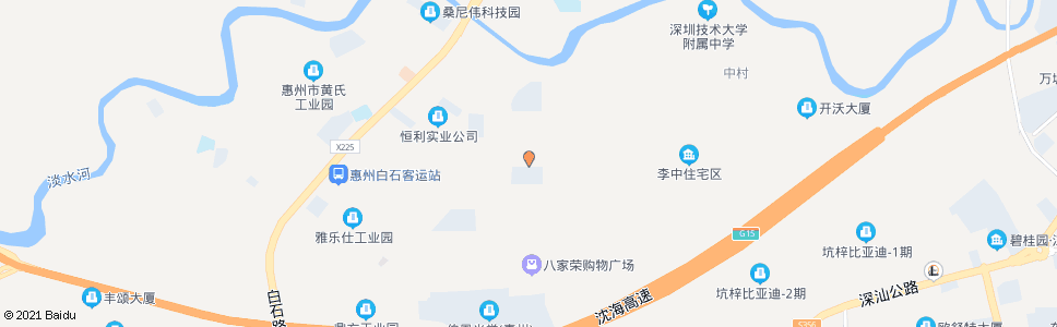 惠州鸿运路(东莞)_公交站地图_惠州公交_妙搜公交查询2024