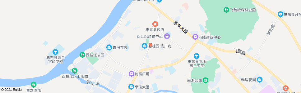 惠州坪山中心小学_公交站地图_惠州公交_妙搜公交查询2024