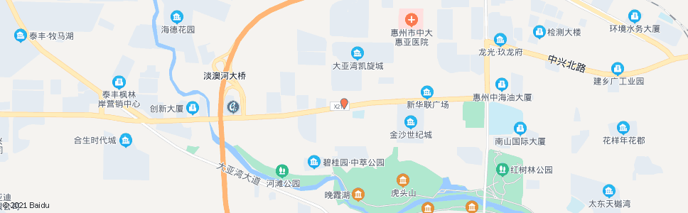 惠州沙场路口_公交站地图_惠州公交_妙搜公交查询2025