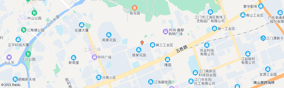 江门麻园新路_公交站地图_江门公交_妙搜公交查询2024