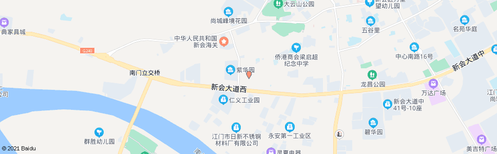 江门沙咀里_公交站地图_江门公交_妙搜公交查询2024