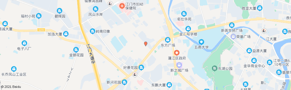 江门里村大道南_公交站地图_江门公交_妙搜公交查询2024