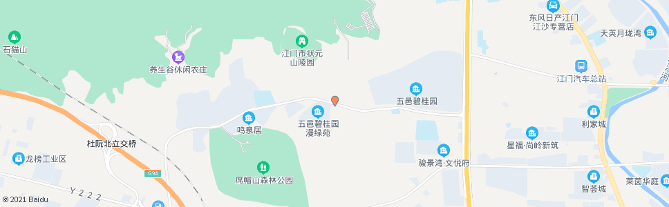 江门漫绿小区_公交站地图_江门公交_妙搜公交查询2025