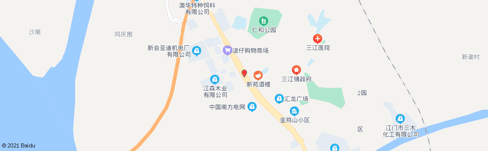 江门交祖围村_公交站地图_江门公交_妙搜公交查询2024