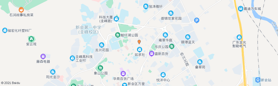 江门新丰宇制衣厂站_公交站地图_江门公交_妙搜公交查询2024