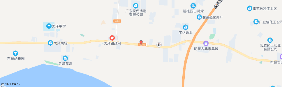 江门小泽村_公交站地图_江门公交_妙搜公交查询2024