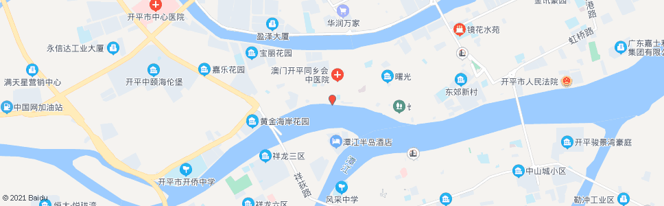 江门沿江西路站_公交站地图_江门公交_妙搜公交查询2024