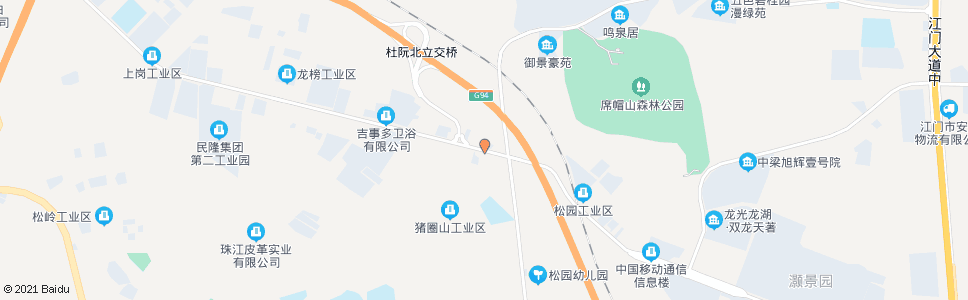 江门江肇高速路口_公交站地图_江门公交_妙搜公交查询2024