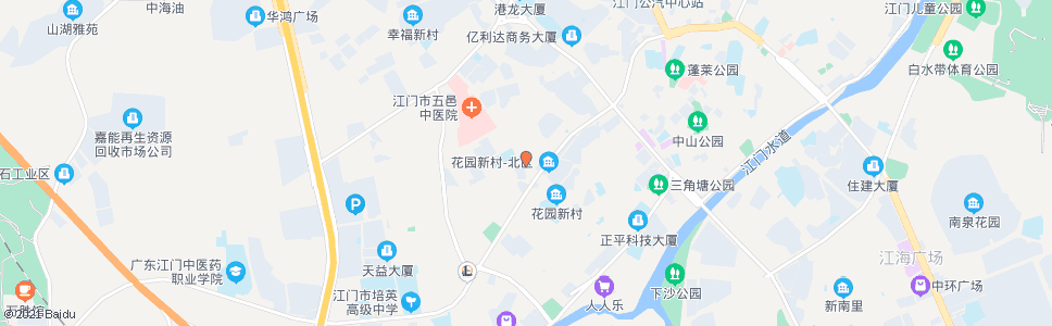 江门华园东路_公交站地图_江门公交_妙搜公交查询2024