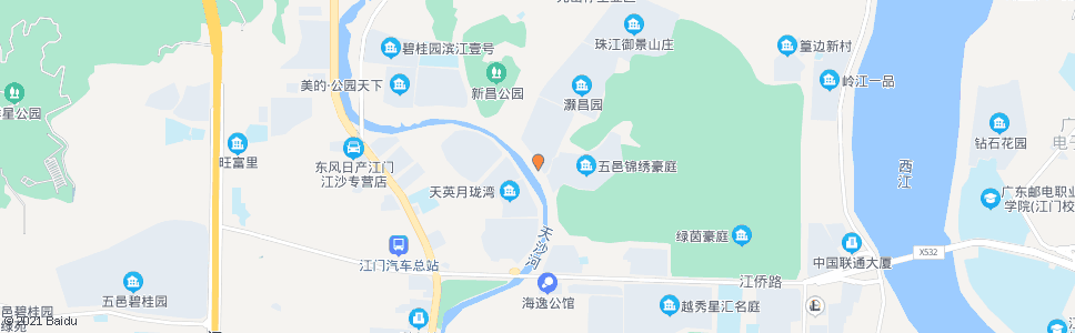 江门五邑锦绣豪园_公交站地图_江门公交_妙搜公交查询2025