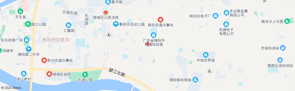 揭阳阳光酒店_公交站地图_揭阳公交_妙搜公交查询2024