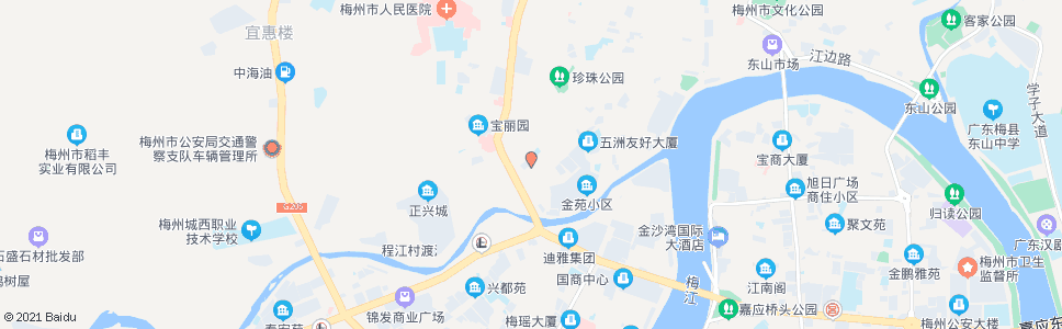 梅州梅兴路_公交站地图_梅州公交_妙搜公交查询2024