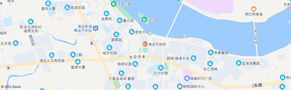 清远木广塘_公交站地图_清远公交_妙搜公交查询2024