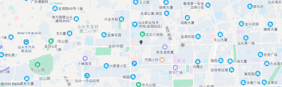 汕头金乐大酒店_公交站地图_汕头公交_妙搜公交查询2024