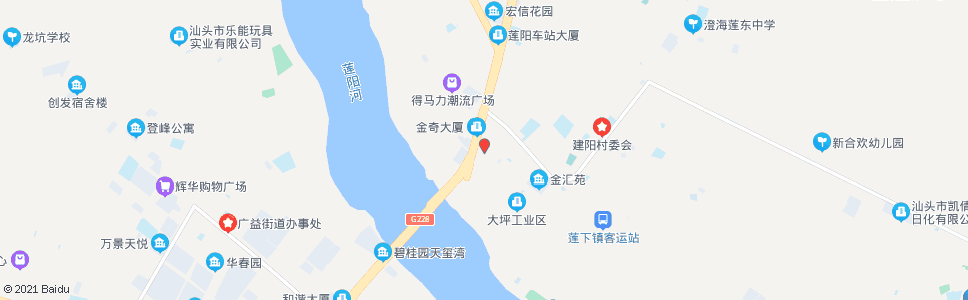 汕头莲南商贸城_公交站地图_汕头公交_妙搜公交查询2024