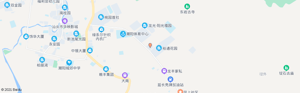 汕头裕通大酒店_公交站地图_汕头公交_妙搜公交查询2024