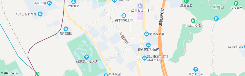 深圳怀德建材街_公交站地图_深圳公交_妙搜公交查询2024