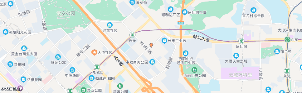 深圳留仙二路公交总站_公交站地图_深圳公交_妙搜公交查询2024