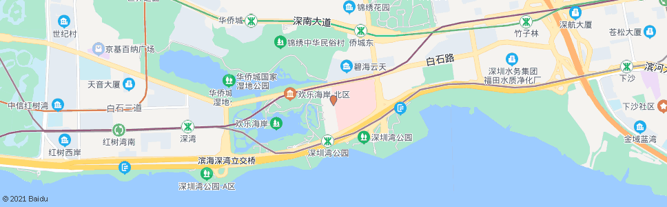 深圳港大医院总站_公交站地图_深圳公交_妙搜公交查询2024