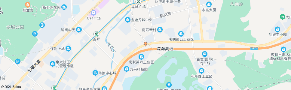 深圳银珠岭小区南_公交站地图_深圳公交_妙搜公交查询2024