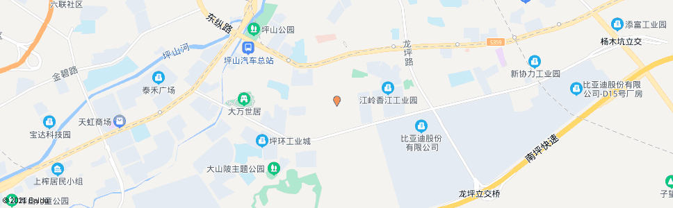 深圳江边村_公交站地图_深圳公交_妙搜公交查询2024