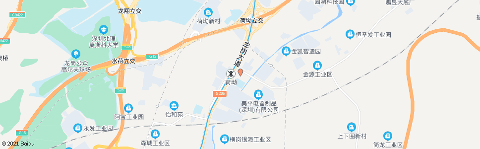 深圳横岗长途汽车站_公交站地图_深圳公交_妙搜公交查询2024