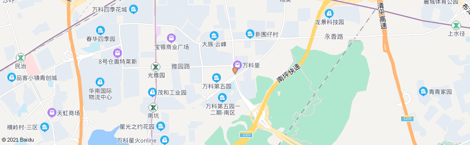 深圳五园小学_公交站地图_深圳公交_妙搜公交查询2024