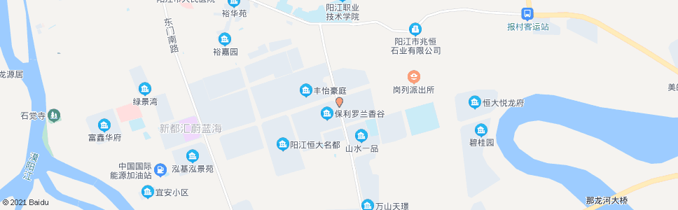 阳江江朗大道_公交站地图_阳江公交_妙搜公交查询2024