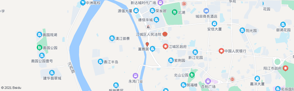 阳江市中西医院_公交站地图_阳江公交_妙搜公交查询2024