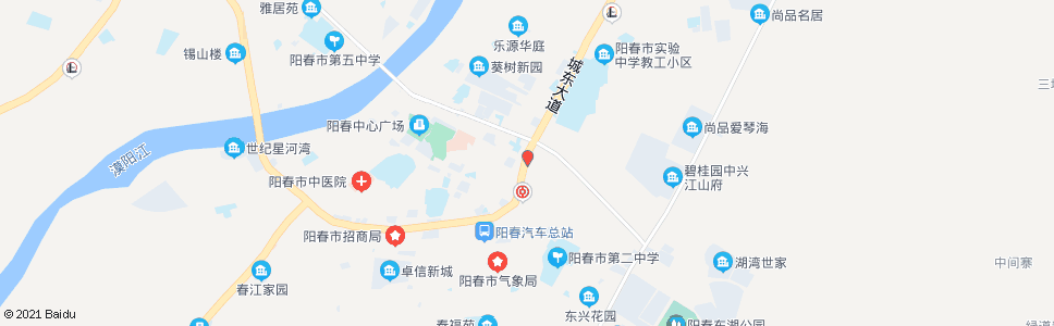阳江市保险公司_公交站地图_阳江公交_妙搜公交查询2024