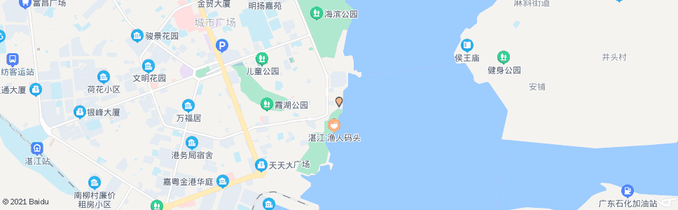 湛江东堤路_公交站地图_湛江公交_妙搜公交查询2024